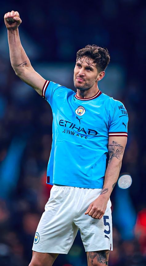 John Stones, Man City, Football Soccer, Manchester City, Football Team, Premier League, Manchester, Soccer, The Unit