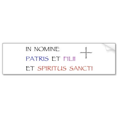 The Latin for Holy Spirit is Spiritus Sanctus.     It stands for the Holy Ghost in Christian Latin. The literal meaning is breath, life force, or soul.    One caveat: Spiritus is a fourth declension noun. So it declines as follows:    Spiritus Sanctus = Holy Spirit (as Subject)  Spiritus Sancti = of the Holy Spirit  Spiritui Sancto = to/for the Holy Spirit  Spiritum Sanctum = Holy Spirit (as Direct Object)  Spiritu Sancto = from, with, in, by the Holy Spirit    Although you didn't ask for Lat... In Nomine Patris Tattoo, Christian Latin Phrases, Latin Bible Tattoo, Father Son Holy Spirit Tattoo, Latin Catholic Quotes, Latin Quote Tattoos, Direct Object, Holy Trinity Tattoo, Holy Spirit Tattoo