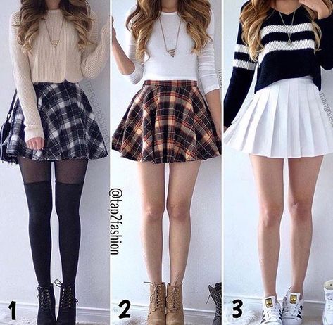 Cute Skirt Outfits, Pinterest Outfits, Cute Fall Outfits, Skirt Outfit, Rilakkuma, Cute Skirts, Edgy Outfits, Mode Inspiration, Teen Fashion Outfits