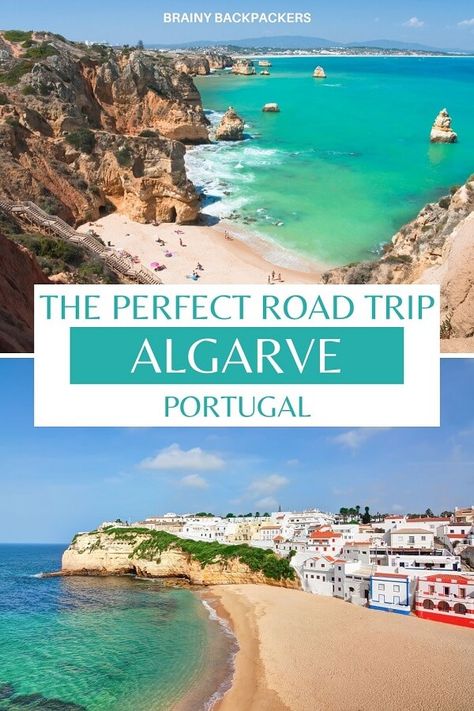 The perfect Algarve road trip itinerary Bucket List Europe, Fatima Portugal, Travel In Europe, Portugal Travel Guide, Visit Portugal, Backpacking Europe, Have Inspiration, Voyage Europe, European Destinations