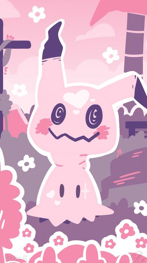 Mimikyu Wallpaper, Pokemon Wallpaper Aesthetic, Nerdy Wallpaper, Pokemon Mimikyu, Tumblr Flower, Pokemon Backgrounds, Halloween Wallpaper Cute, Cute Wallpapers For Ipad, Pokemon Wallpaper