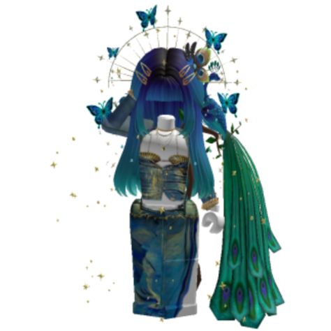 Colourful Roblox Avatar, R6 Roblox Avatars Colorful, Roblox Avatars To Draw, Earthy Roblox Avatar, Detailed Roblox Avatars, Roblox Avatars Without Headless, Blue Jellyfish, Roblox Ideas, Roblox 3