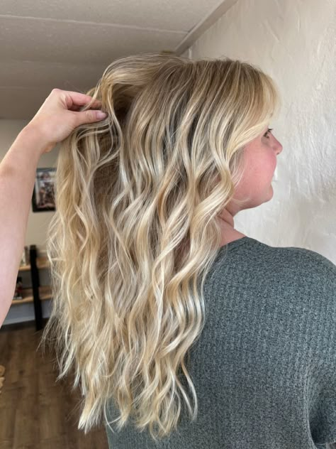 Blonde Highlights On Dirty Blonde Hair Medium Length, Warm Blonde Highlights, Blonde Hair Goals, Hair Highlight, Warm Blonde, Dirty Blonde Hair, Blonde Hair Inspiration, Blonde Hair With Highlights, Hair Color And Cut