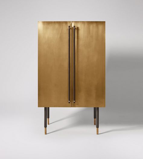 Cabinet, deco style in Brass - £599