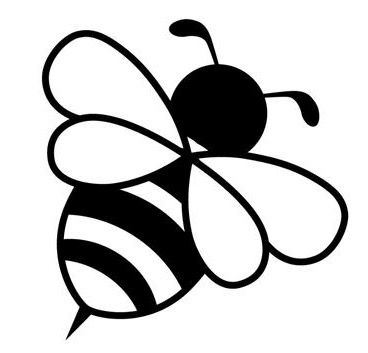 Mdf Ideas, Baby Flash Cards, Bee Silhouette, Bee Classroom, Black And White Baby, Bee Crafts, Bee Decor, Bee Art, Bee Theme