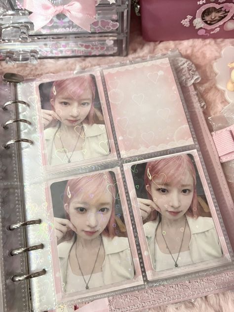 Photo Card Sleeve, Binder Deco, Binder Decoration, Pc Sleeve, Pc Decoration, Collect Book, Pc Photo, College Room Decor, Kpop Photocards