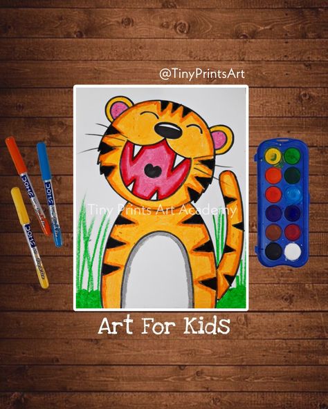 Basic Drawing For Kids, Art Classes For Kids, Drawing Classes For Kids, Color Worksheet, Kindergarten Art Lessons, Facebook Followers, Drawing Classes, Art Kits For Kids, Youtube Family