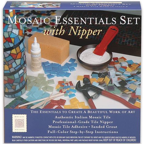 Mosaic Projects For Beginners, Diy Mosaic Tiles, Mosaic Tile Art, Sanded Grout, Mosaic Supplies, Adhesive Tiles, Mosaic Projects, Mosaic Diy, Glass Mosaic Tiles