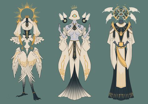 Guardian Angel Character Design, Angels Character Design, Angel Clothes Drawing, Deity Character Design, Angelic Character Design, Angel Design Character, Drawing Ideas Angel, Drawing Ideas Men, Angel Outfit Ideas