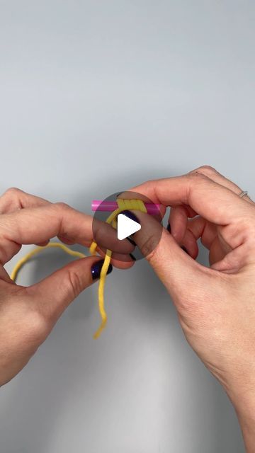 Yarnspirations on Instagram: "Here’s a quick and easy way to make a barrel knot using a piece of drinking straw. It’s a fun knot to make and can be used as a stopper or a decorative bead.   What would you use it for?  #Knot #KnotTutorial #KnittingTutorial #CrochetTutorial #YarnTutorial #YarnLove #BernatMaker #Crocheting #Creative #CreativeDesign #Yarnspo" Barrel Knot Tutorial, Weaved Jewelry, Barrel Knot, Yarn Tutorials, Bead Stopper, Knots Tutorial, Drinking Straw, Jewelry Knots, Drink Straw