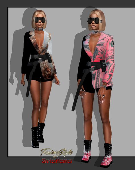 Sims 4 Prada, Sims 4 Boots, Sims 4 Couple Poses, Tumblr Sims 4, Sims Four, Sims4 Clothes, Alpha Female, Sims Hair, Sims 4 Collections