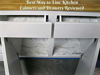 Review This!: Best Way to Line Kitchen Cabinets and Drawers - Co... Best Way To Line Kitchen Cabinets, Inside Kitchen Cabinets Lining, Line Cabinets And Drawers, Lining Cabinets And Drawers, Cabinet Liner Ideas, Line Kitchen Cabinets, Lining Kitchen Cabinets, Small Old House, Lining Cabinets