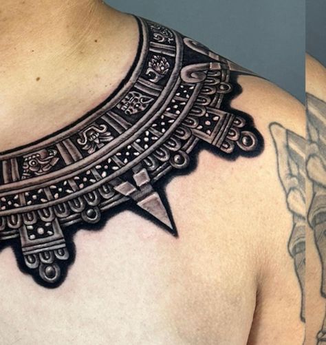 Aztec Tattoo, Tattoos, Collar, Quick Saves