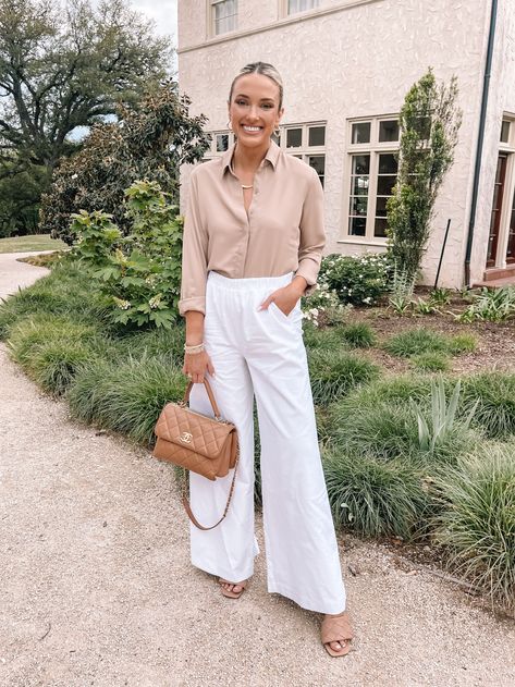 Solid Portofino Shirt curated on LTK Emily Travis, Spring Workwear, Portofino Shirt, Shirt Outfit, Work Outfit, The Whole, Work Wear, Girl Fashion, Autumn Fashion