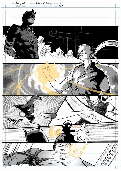 Nikola Čižmešija, Nikola Cizmesija, Iron Fist Comic, Portfolio Pages, Iron Fist Marvel, Manga Ideas, Concept Ideas, Fingers Crossed, Iron Fist