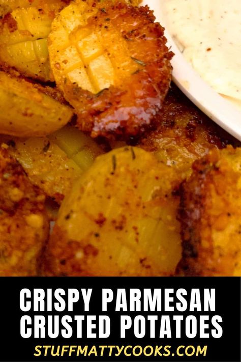 Garlic Crusted Potatoes, Garlic Parmesan Crusted Potatoes, Crispy Garlic Parmesan Crusted Potatoes, Parmesan Crusted Potatoes Video, Parmesan Crusted Potato Wedges, Parmasean Crusted Potato, Viral Crispy Garlic Parmesan Crusted Potatoes, Crispy Parmesan Crusted Potatoes, Garlic Dipping Sauce