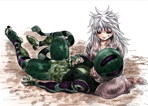 Hunter X Hunter Komugi And Meruem, Meruem Hxh Manga, Hxh Komugi X Meruem, Hxh King And Komugi, Meruem X Komugi Fanart, Meruem X Komugi Matching Icons, Hunter X Hunter Meruem Komugi, Hxh Meruem X Komugi, Komugi And Meruem