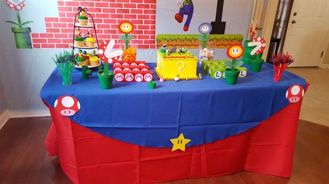 Cars Birthday Party Games, Bolo Pikachu, Happy Birthday B, Mario Brothers Birthday Party, Mario Kart Party, Mario Bros Birthday Party Ideas, Mario Birthday Cake, Nintendo Party, Mario Y Luigi