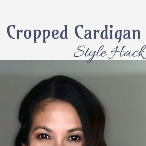 How To Crop A Button Up Sweater, How To Button A Cardigan Hack, Sweater Hacks Button Up, Cardigan Crop Hack, Cardigan Button Hack, Sweater Hacks, Birthday Month, Cardigan Fashion, Cropped Cardigan