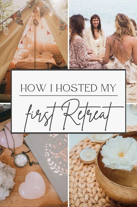 An Intuitive Guide and Coach shares her journey in her latest blog, detailing the four bold steps she took to successfully host her first sold-out retreat in a yurt. Starting A Support Group, Hosting A Retreat, How To Host A Retreat, Nature Retreat Ideas, Intention Setting Ideas, At Home Retreat Ideas, Retreat Ideas For Women, Retreat Ideas Activities, Womens Retreat Ideas