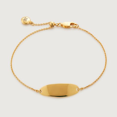 Monica Vinader Nura Tiny Fine Chain Engravable Bracelet 18ct Gold Vermeil Brand New Adjustable Comes With Purple Pouch Monica Vinader Offers Lifetime Repairs At A Cost On Their Website Https://Www.Monicavinader.Com/Ca/Nura-Tiny-Fine-Chain-Bracelet/Gold-Vermeil-Nura-Tiny-Fine-Chain-Bracelet- Purple Pouch, Monica Vinader Bracelet, Monica Vinader, Engraved Bracelet, Gold Bracelet Chain, Engraved Items, Recycled Sterling Silver, Jewelry Supplies, Womens Jewelry Bracelets