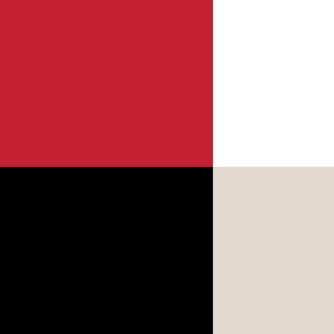 Neiter Creative (@neitercreative) • Instagram photos and videos Red And Black Palette, Red Black White Color Palette, Black And Red Color Palette, Red And Black Color Palette, Grass Rugs, Black Website, Black And White Palette, Cream Color Scheme, Red Color Combinations