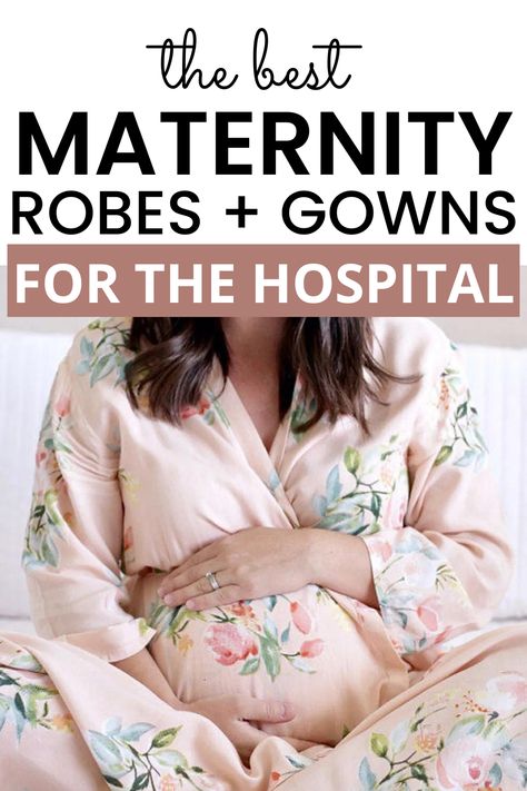 maternity gown or robe Hospital Gowns Maternity Labor, Maternity Pjs Hospitals, Hospital Delivery Outfit, Hospital Robe Maternity Delivery Gown, Maternity Robe For Hospital, Maternity Hospital Gown, Hospital Gown Aesthetic, Hospital Maternity Pictures, Maternity Hospital Outfit