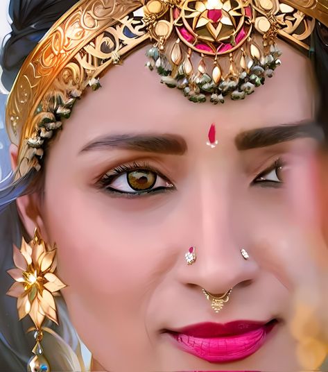 Trisha Krishnan Nose Ring South Indian, Septum Piercing Indian, Ponniyan Selvan, Ponniyin Selvan, Trisha Photos, Nose Septum, Trisha Krishnan, Ladies Jewellery, Septum Nose Rings