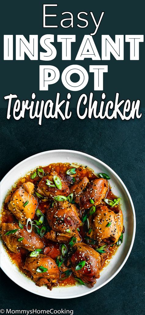 Teriyaki Chicken Recipe Instant Pot, Chicken Teriyaki Recipe Instapot, Instapot Teriyaki Chicken, Instant Pot Teriyaki Chicken, Hawaiian Pork, Teriyaki Chicken Recipe, Crockpot Express, Pollo Teriyaki, Teriyaki Recipe