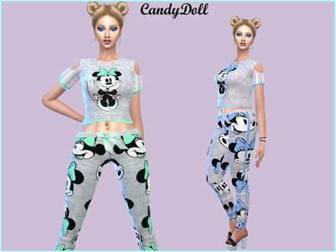 Cute Minnie Mouse, Cc Shopping, Childrens Valentines, Disney With A Toddler, Sims 4 Children, Leather Bodysuit, Disney Pajamas, Clothing Female, Sims 4 Downloads