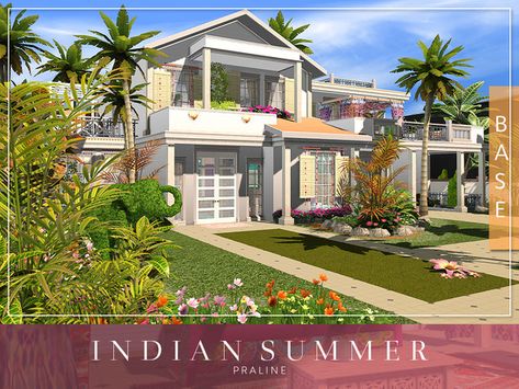 Realistic Sims, Sims 4 Builds, Modern Mansions, Lotes The Sims 4, The Sims 4 Lots, Sims 4 Challenges, Indian House, Indian Homes, Modern Mansion