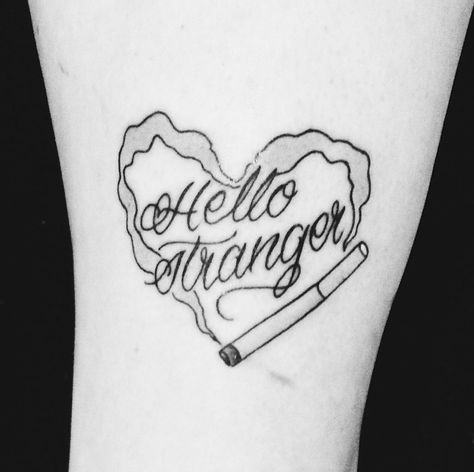 Hello Stranger, Weird Tattoos, Tattoo Quotes, Tattoos, Quick Saves