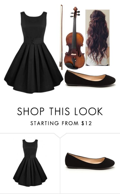 "Last orchestra concert " by ava-navarrrroo ❤ liked on Polyvore featuring LE'VAR Orchestra Concert, Orchestra Concerts, Concert Dresses, Look Vintage, White Outfits, Black Outfit, Concert Outfit, Orchestra, Violin