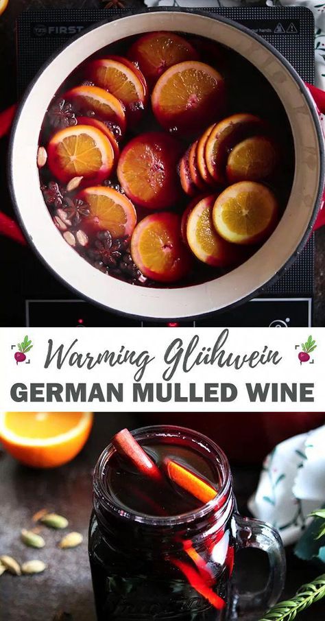 German Mulled Wine Recipe, Gluhwein Recipe, Grinch Punch, Smells Like Christmas, Mulled Wine Recipe, Christmas Drink, Pisco Sour, Christmas Spices, Happy Kitchen