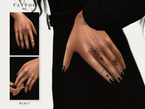 Sims Tattoo, Make Tattoos, Sims 4 Nails, Sims 4 Tattoos, Sims 4 Piercings, Die Sims 4, The Sims 4 Skin, Female Tattoos, Sims 4 Cc Makeup