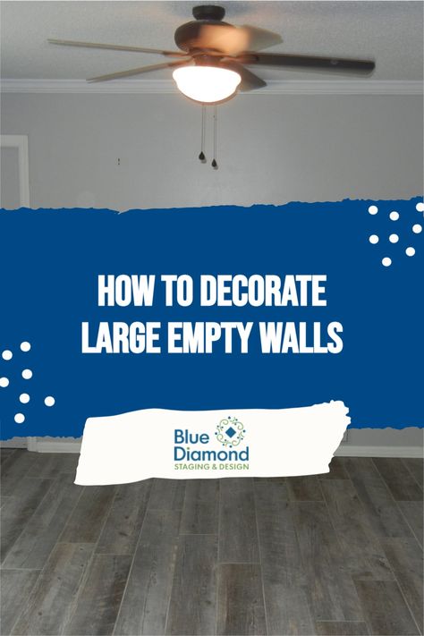 What do you do with that large empty wall space that is staring you in the face? Do you wonder what to do in the living room, dining room, or a bedroom? You are out ideas and don’t have any inspiration. Let me share some ideas you can easily use and some products that may be new to you to fill that large empty wall space. Long Wall Decorating Ideas Bedroom, Fill Empty Space In Living Room, Large Empty Wall Ideas Bedrooms, What To Do With An Empty Wall, Large Empty Wall Ideas, Empty Bedroom Wall Ideas, Large Empty Wall Ideas Living Rooms, Big Empty Wall Ideas Living Room, Empty Space In Living Room