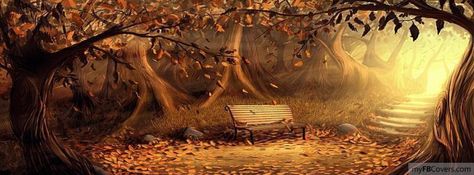 facebook autumn cover photo Timeline Cover, City Painting, Facebook Timeline Covers, Timeline Covers, Fb Covers, Matte Painting, Facebook Cover Photos, Facebook Cover, Central Park