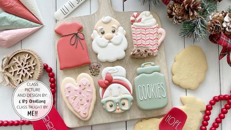 Christmas Icing, Sugar Cookie Kit, Baby Cookie, Cocktail Cake, Cookie Pictures, 3d Cookie, Frozen Cookies, Festive Cookies, Cookie Kit