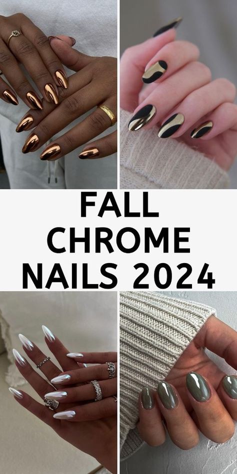 Fall chrome nails 2024 are here with gorgeous designs and a stunning array of colors. Choose from rich shades of orange, green, and red for a vibrant look. Short square and almond shapes are perfect for a chic style, while coffin nails offer a dramatic flair. Try acrylic nails in brown and purple for a unique touch. Discover colors 2024 and colors french for a sophisticated manicure.