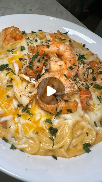 Chef Jay Eats and Treats LLC on Instagram: "Chicken Spaghetti is a classic , but this Seafood Spaghetti? Whew game changer 🔥🔥🔥  Creamy Spaghetti loaded with Shrimp Crawfish and Lump Crab   #seafood#shrimp#crawfish#cooking#houston#chef#smallbusiness#content#explore" Cheese Ziti, Crab Spaghetti, Seafood Spaghetti, Creamy Spaghetti, Seafood Shrimp, Lump Crab, Chicken Spaghetti, Spaghetti Recipes, Seafood Dishes