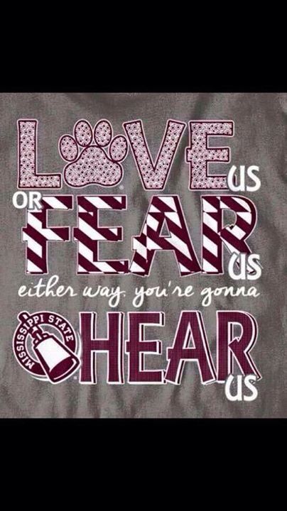 Love us, Fear us, Either way you'll hear us! Tiger Shirts, Pep Club, Cheer Posters, Cheer Signs, Spirit Signs, Cheerleading Shirts, Cheer Camp, Cheer Mom Shirts, Football Cheer