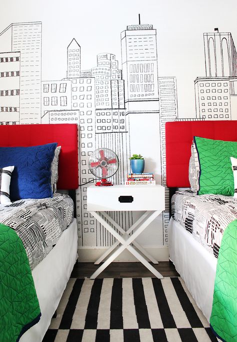 If you're looking for ideas for a boy's bedroom decor, check out this Lego themed bedroom by Classy Clutter! Boys Lego Bedroom Ideas, Lego Bedroom Ideas, Lego Boys Room, Boys Lego Bedroom, Boys Lego Room, Lego Bedroom Decor, Lego Themed Bedroom, Bedroom Ideas For Boys, Lego Room Decor