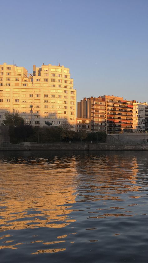 #liege #belgium #europe #citypic #city #dusk #goldenhour #golden #river #meuse #lameuse #buildings Liege Belgium, Golden Hour, Belgium, Building