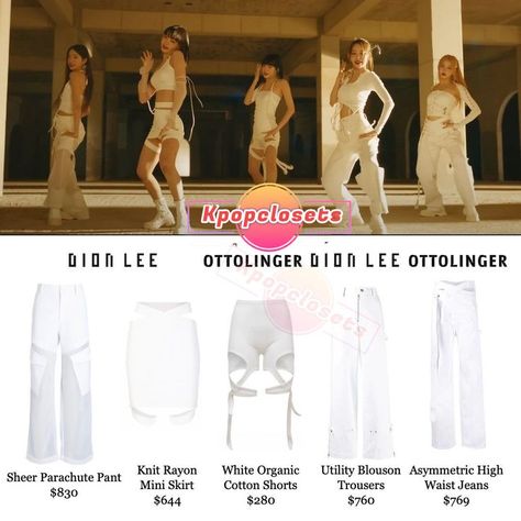 Pants Outfit of Lesserafim Impurities Official MV on Nov 13th 2022 Parachute Pant, Chic Winter Outfits, Kpop Style, Concert Fits, Dion Lee, Kpop Fashion Outfits, Kpop Outfits, Kpop Fashion, Lookbook Outfits