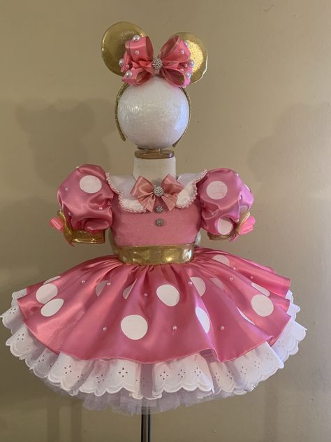 Mini Mouse Dress, Twodles Birthday, Minnie Mouse Birthday Party Decorations, Minnie Mouse First Birthday, Minnie Mouse Birthday Decorations, Minnie Mouse Birthday Cakes, Minnie Dress, Minnie Mouse Theme, Minnie Mouse Dress