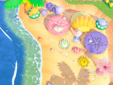 Motif Acnl, Pink Island, Ac New Leaf, Animal Crossing Memes, Animal Crossing Guide, Arte Grunge, Animal Crossing Wild World, Island Theme, Tropical Animals