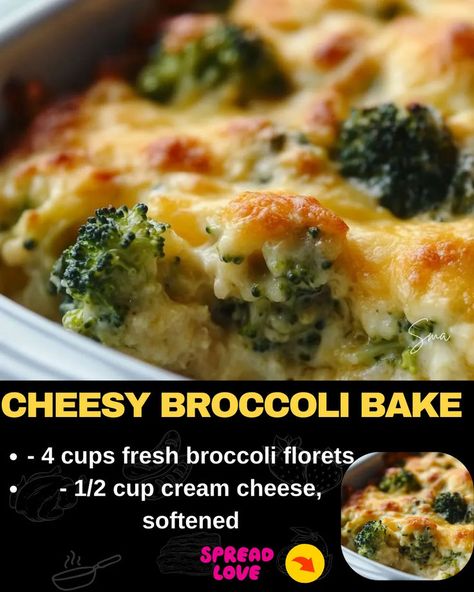 Cheesy Broccoli Bake Baked Meatloaf, Mexican Casserole Recipe, Broccoli Bake, Chicken Parmesan Pasta, Cheesy Broccoli, Chicken Pasta Bake, Garlic Parmesan Chicken, Fresh Broccoli, Beef And Noodles