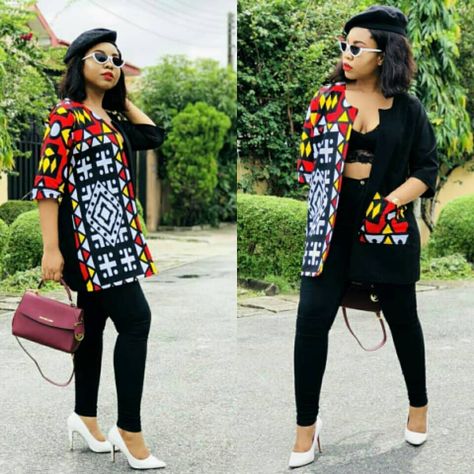 Short And Top Outfit, Ankara For Men, African Jacket, Short And Top, Ankara Styles For Women, Ankara Jackets, Moda Afro, Ankara Short, Dress Ankara