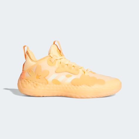 adidas Harden Vol. 5 Futurenatural Shoes - Orange | adidas US Orange Basketball Shoes, Best Volleyball Shoes, Orange Basketball, Orange C, Adidas Basketball Shoes, James Harden, Clothes And Shoes, Fresh Shoes, Volleyball Shoes