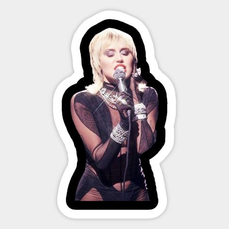 Celebrity Stickers, Circle Art, Miley Cyrus, Sticker Art, Hard Hats, Car Windows, Funny Stickers, Custom Stickers, Favorite Tv Shows